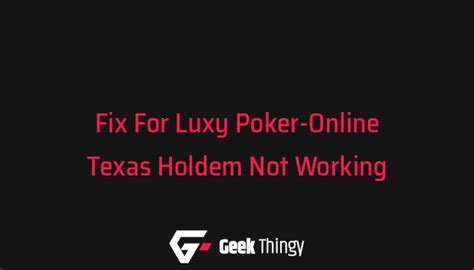 texas holdem poker not working on facebook deutschen Casino Test 2023